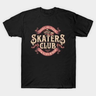 Skaters club distressed california emblem T-Shirt